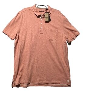 Jeremiah Polo Shirt Mens XL Orange Short Sleeve Golf  NEW